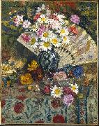 Georges Lemmen Still Life with Fan oil on canvas